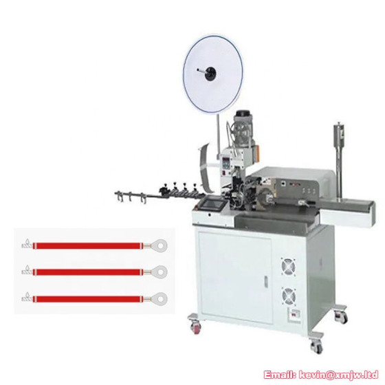 Automatic Cable Stripping Cutting Tinning Single Head Dip Tin Machine