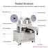 Automatic Double Head Cable Wire Cutting Stripping Crimping Machine