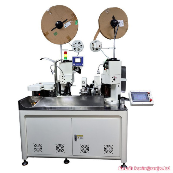 Automatic Heat-Shrinkable Tube Cold Press Terminal Crimping Machine