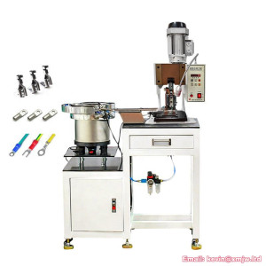 Semi-Automatic Vibrating Plate Wire Crimping Machine