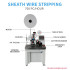 Automatic Multi-Core Cable Electric Wire Crimping Machine