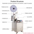 High Speed Wire Stripping Twisting Terminal Crimping Machine