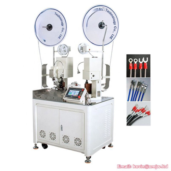 Automatic Double-Head Pre-insulated Terminal Crimping Machine