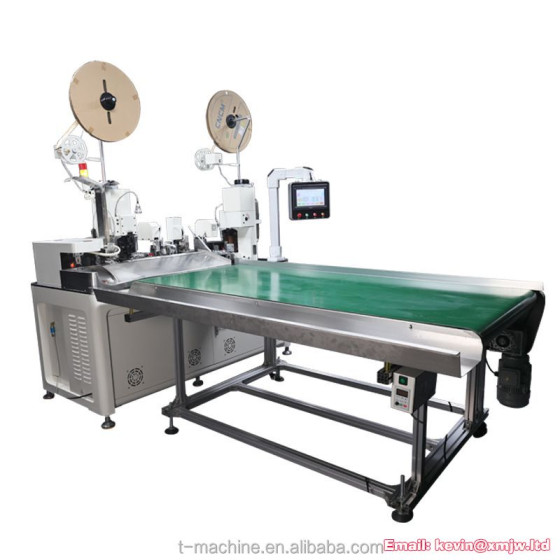 Automatic Heat Shrinkable Tube Terminal Crimping Heating Machine